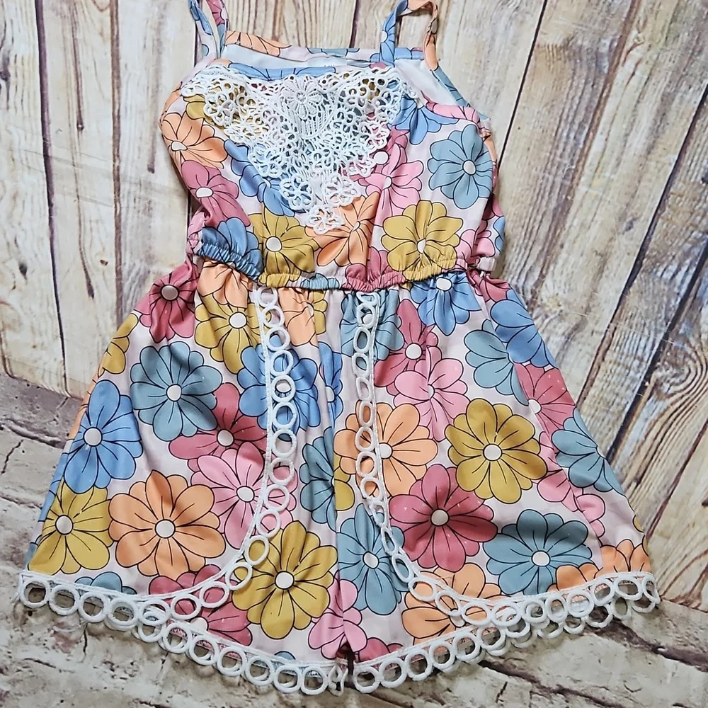 🔥Shein Girls Romper Lot Of 2 Size 4/5‎